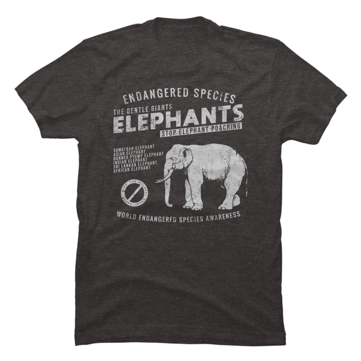endangered species t shirts